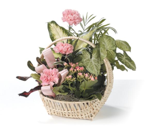 Basket of Joy with Flowers